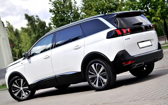 Peugeot 5008 cena 101900 przebieg: 169000, rok produkcji 2019 z Płock małe 667